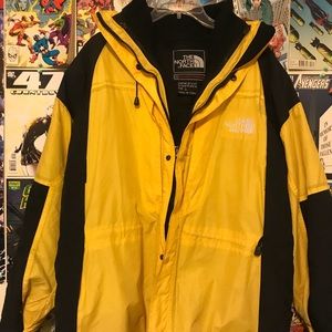 The North Face Gore-Tex Black/Yellow Jacket